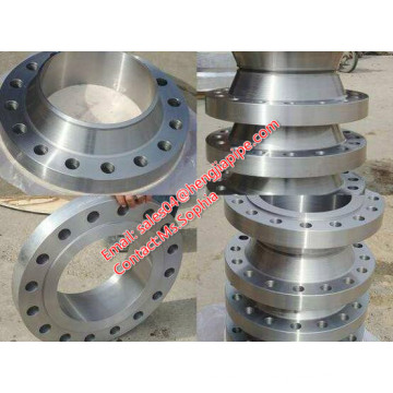 flanges de tubo de pescoço de solda forjado SCH10